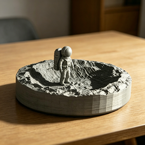 Scultura di <span class=keywords><strong>Astronauta</strong></span> a Tema Spaziale in Resina Completamente Personalizzata, Posacenere Piccolo - Product Image 2
