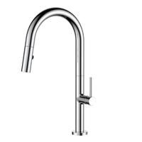 Robinet de cuisine moderne à poignée unique en laiton sans plomb, cartouche céramique, installation monotrou, douchette extractible – Meilleures ventes