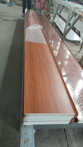 Tấm ốp tường ngoài bằng thép hiện đại, kim loại, polyurethane, tường sandwich PU cho nhà lắp ghép, khách sạn, biệt thự - Chống nước, chống cháy - Product Image 3