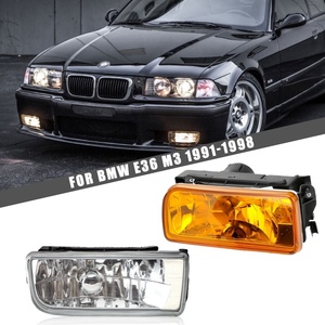 Conjunto de Faros Antiniebla Delanteros para BMW <span class=keywords><strong>E36</strong></span> Serie 3 (1991-1998) - Luz de Circulación Diurna DRL y Lámpara de Parachoques Delantero - Product Image 2
