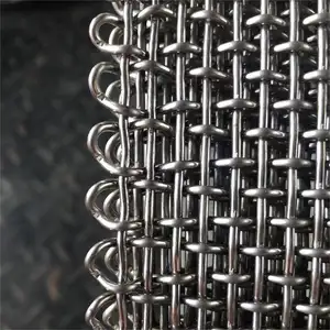 Stainless Steel Crimped Wire Mesh 316 L 20 Mesh Stainless Steel Crimped Woven Wire Mesh