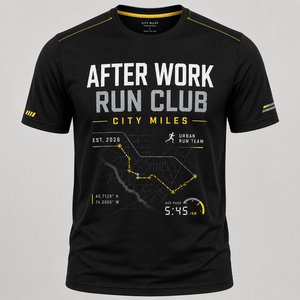 เสื้อวิ่งออกกำลังกายสำหรับพนักงาน ชุดกิจกรรมองค์กร ชุดทีมวิ่งหลังเลิกงานแบบกำหนดเอง - Product Image 1