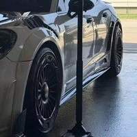 Jantes en aluminium forgé sur mesure XINGTU 6061-T6 avec anneau en fibre de carbone, jantes à turbine PCD 5x130 pour Porsche 911 GT3 RS Turbo 18-24