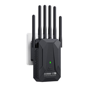 AX3000 Wireless 5g <span class=keywords><strong>Wifi</strong></span> Extender <span class=keywords><strong>Router</strong></span> AP Repetidor de doble banda Booster <span class=keywords><strong>señal</strong></span> 802.11ac Largo alcance 3000Mbps Wi-fi Punto de acceso - Product Image 3