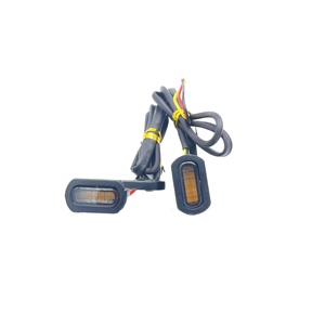Luz LED para motocicleta, Mini indicador de giro para Harley <span class=keywords><strong>Sportster</strong></span> XL, 2004-2021, 1200, <span class=keywords><strong>883</strong></span>, 72, 48, <span class=keywords><strong>Roadster</strong></span> - Product Image 4