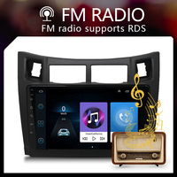 Reproductor de DVD para Auto Jiawell con Android, GPS, FM, Música, Audio, Video, Carplay, Wifi, BT, Pantalla IPS, Radio para Toyota Yaris 2005-2012