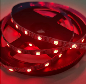 Bande LED RGB 5050, 60 LED par mètre, DC12V/24V, lumière à changement de couleur, IP20, adaptée à la décoration de scène - Product Image 2