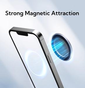 Miroir selfie magnétique en aluminium et métal pour <span class=keywords><strong>Magsafe</strong></span> Compatible avec iPhone et tous les téléphones <span class=keywords><strong>Kit</strong></span> Vlog pour téléphones Rétroviseur de caméra arrière - Product Image 4