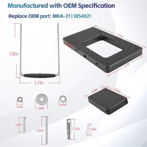 Per Minn <span class=keywords><strong>Kota</strong></span> 1854021 staffa a sgancio rapido MKA-21 si adatta Ulterra, Terrova, Deckhand 40, PowerDrive, PowerDrive V2 /Pontoon Trolli - Product Image 3