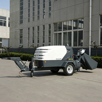 Pompe à mortier et sable humide M740D pour la construction, conception compacte et portable, certifiée ISO, pour projets