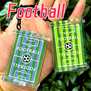 Llavero 3D <span class=keywords><strong>de</strong></span> Campo <span class=keywords><strong>de</strong></span> Fútbol, Souvenir del Evento <span class=keywords><strong>de</strong></span> Fútbol 2026 en EE. UU., Canadá y México, Regalo Promocional, Llavero Acrílico para Aficionados - Product Image 4