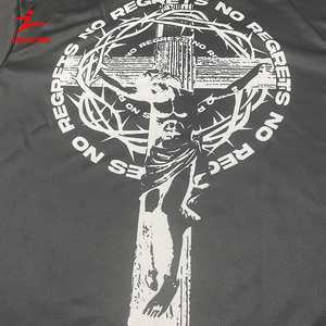 Maillot de football unisexe personnalisé en gros avec motif rétro urbain, impression par sublimation, 100 % polyester, séchage rapide, respirant - Product Image 5