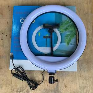 Lampe d'éclairage LED <span class=keywords><strong>BD</strong></span>-360 pour photographie, diffusion en direct et studio – Lumière d'appoint pour caméra et <span class=keywords><strong>streaming</strong></span> en direct - Product Image 3