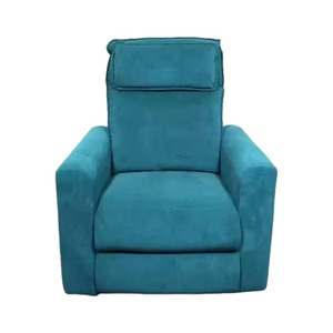 Poltrona a <span class=keywords><strong>Dondolo</strong></span> in Velluto, Set Divano in Tessuto, Piccole Poltrone Reclinabili Elettroniche - Product Image 3
