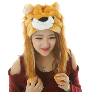 Gorro de Peluche con Orejeras de Animales de Dibujos Animados para Niños y Estudiantes, Lindo Accesorio para la Cabeza, Regalo para Eventos - Product Image 3