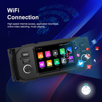 Podofo 5 ''autoradio GPS WIFI BT lien téléphonique FM RDS EQ écran partagé pour Jeep/Chrysler/Dodge stéréo Android unité principale