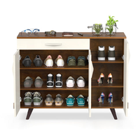 Range-chaussures en bois Kaspen
