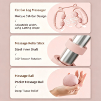 Kit de rouleaux en mousse EVA haute densité en acier 30cm/45cm – Écologique, pour la physiothérapie, le soulagement de la douleur, la relaxation myofasciale et l'exercice d'équilibre