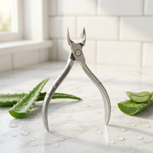 Stainless Steel Battery Powered <b>Nail</b> Clipper Wide Jaw Opening Professional Sharp Blade Shape Finger Toe <b>Nail</b> <b>Tool</b> Simple Style - Product Image 2