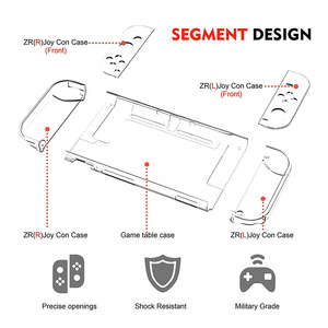Nintendo <b>Switch</b> Crystal <b>Case</b> PC Hard Protective Cover For <b>Switch</b> Console <b>Game</b> Player <b>Case</b> - Product Image 4