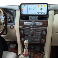 Pantalla Táctil de 12.3 Pulgadas para Nissan Armada Patrol Y62 Infiniti QX56 QX80 Reproductor Multimedia para Auto DVD Navegador Estéreo Radio Android