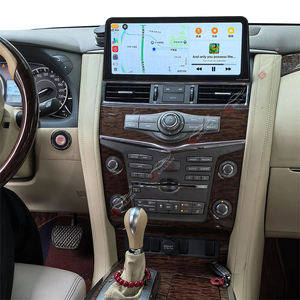 Écran tactile 12.3 pouces pour Nissan Armada <span class=keywords><strong>patrouille</strong></span> Y62 Infiniti QX56 QX80 voiture multimédia lecteur DVD navigateur stéréo Android Radio - Product Image 2