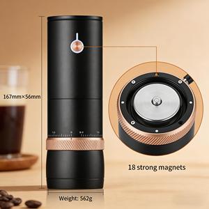 Produits les plus vendus <span class=keywords><strong>Moulin</strong></span> <span class=keywords><strong>à</strong></span> <span class=keywords><strong>café</strong></span> électrique Portable 10 étoiles Utilisé pour la maison et l'extérieur - Product Image 2