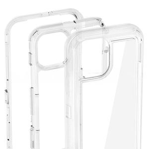Funda protectora transparente tres en uno a prueba de golpes para iPhone 17, 16e, 14, 13, 12, 11, 15 Pro Max, nueva. - Product Image 3