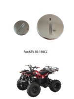 LINGQI Racing Motorcycle Engine Stator Circular Decorative Cover pour 50cc 70cc 90cc 110cc 125cc ATV Quad Pit Dirt Bike Go Kart