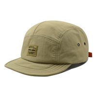 Casquette de baseball en jean à séchage rapide, protection solaire, avec logo personnalisé sur le côté, en nylon, cinq pièces, pour le sport, les loisirs et l'extérieur