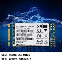 SSD Internal XRISS M.2 2242 NGFF 128GB 256GB 512GB 1TB, Hard Disk SSD M.2 2242 NGFF 1TB