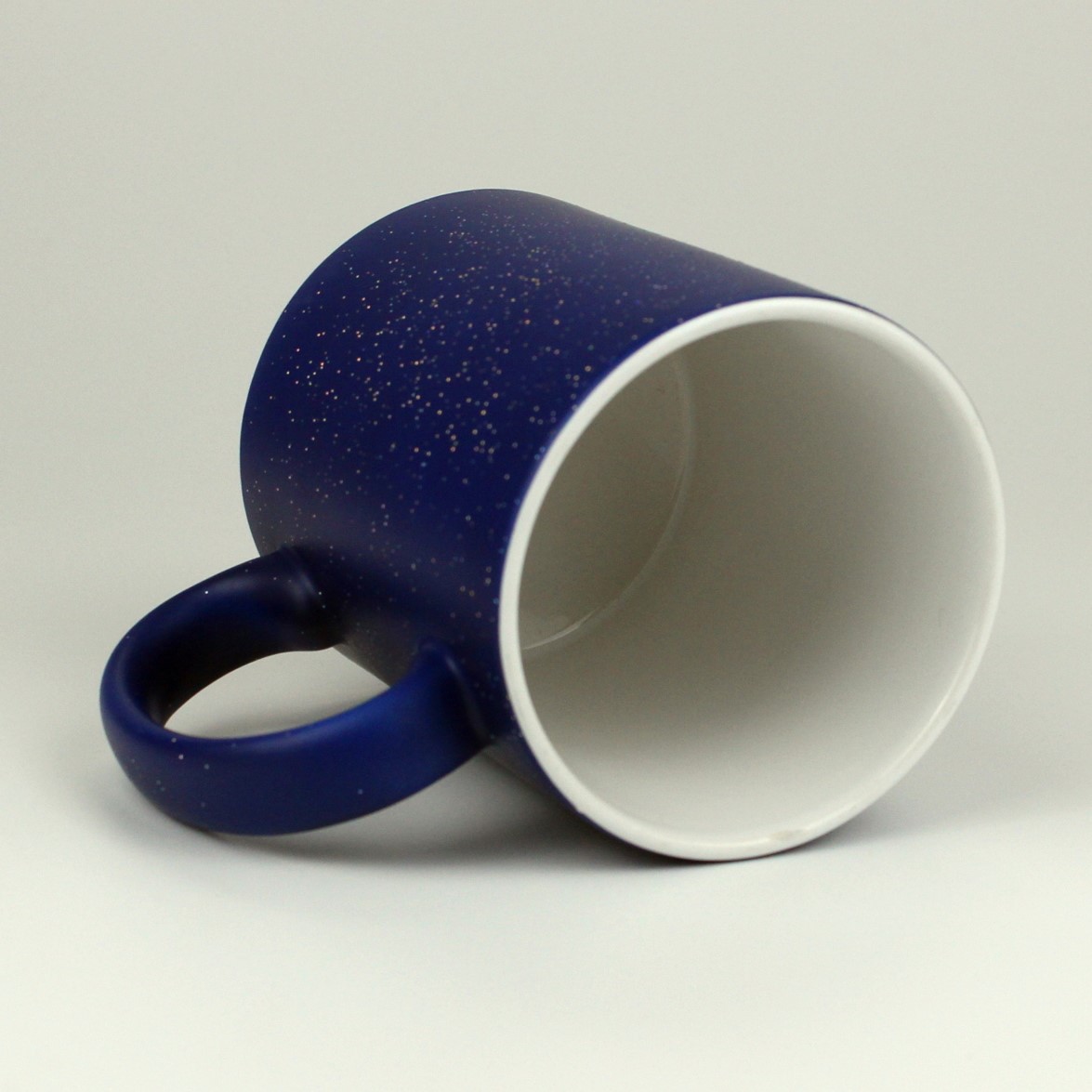 C cambió la taza de cielo estrellado que cambia de color a azul - taza nude