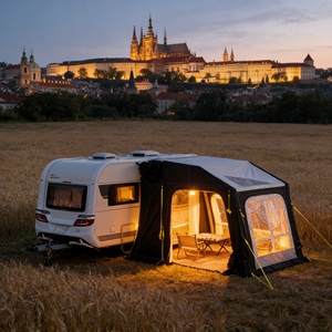 Carpa Lateral Inflable de Desinflado Rápido para Escapadas Rápidas y Empaque Rápido para Viajeros en Remolque - Product Image 1
