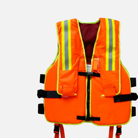 Gilet de sauvetage gonflable à haute flottabilité, équipement de sécurité pour le sauvetage aquatique, la lutte contre les incendies et la protection contre les inondations