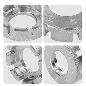 Clé à rayons de vélo Yueli 8 mm en acier au chrome-molybdène, outil d'ajustement de rayons pour VTT, accessoire - Product Image 1