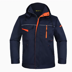 Repairman Working Clothes for Men <strong>Hi</strong> <strong>Vis</strong> Workwear Jacket and Pants Protective Clothing - Product Image 1