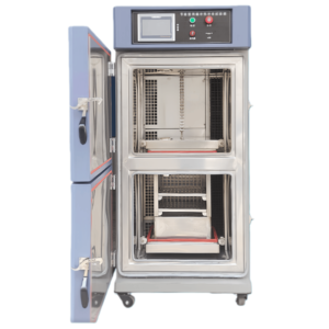 Câmara de Teste de Choque Térmico Equipamento de Teste de Choque Ambiental Térmico - Product Image 1