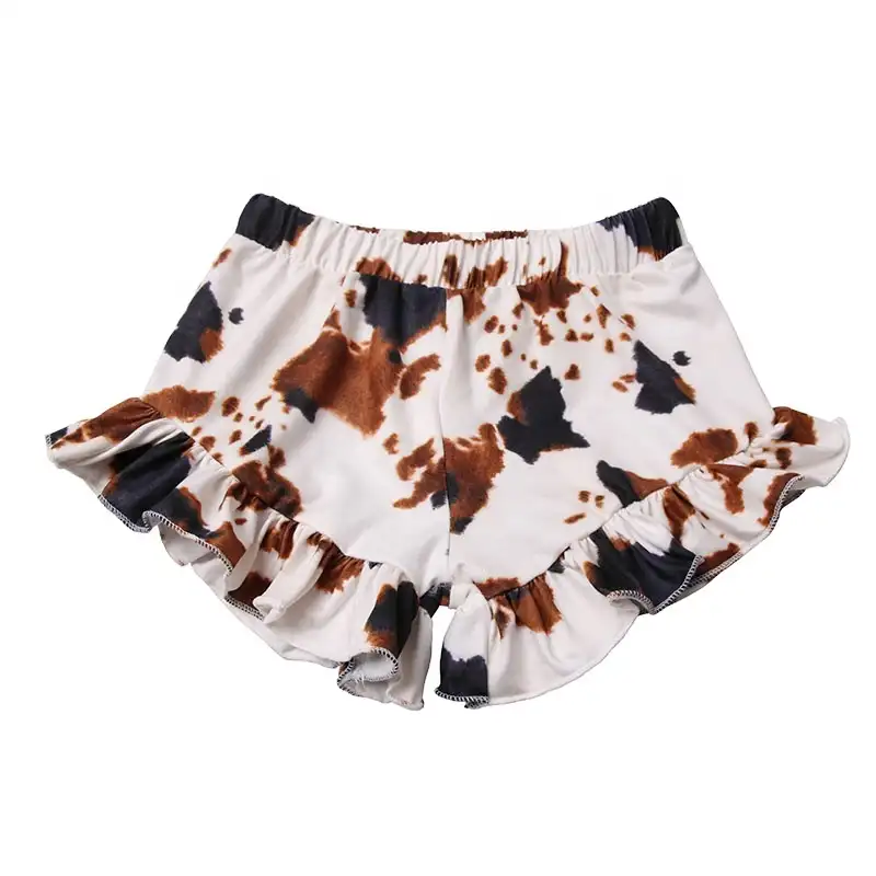 Boutique Style Cow Print Bloomers mädchen shorts blase shorts shorties für kinder
