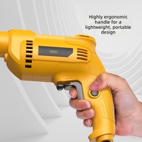 Perceuse électrique Deli, machine à percer domestique, perceuse à main, perceuse d'établi, petite perceuse électrique à poignée pistolet DC170