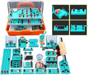 กล่องทดลองแม่เหล็กไฟฟ้า อุปกรณ์การสอนฟิสิกส์แม่เหล็กไฟฟ้า อุปกรณ์วงจรฟิสิกส์ระดับมัธยมศึกษาตอนต้น - Product Image 5