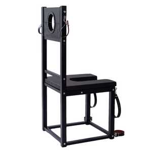 Sedia da allenamento Queen in metallo 2025 per donna, con supporto fisso per legature, accessori per contenimento, per il tempo libero, per esterni, villa, palestra, arredamento - Product Image 3