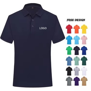 Camisetas de Golf de Algodón Tejido de Alta Calidad al por Mayor, Manga Corta, Unisex, con Logotipo Personalizado Impreso por Transferencia de Calor, Estilo Casual de Negocios - Product Image 2