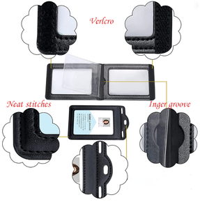 Tùy chỉnh chính hãng Da chủ sở hữu thẻ kinh doanh bán buôn du lịch hộ chiếu ảnh & tín dụng ví Tùy chỉnh ID chủ chốt - Product Image 6