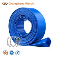 Tuyau d'arrosage plat flexible en PVC tressé haute pression grand diamètre 10 pouces anti-UV durable pour l'irrigation des fermes et jardins – Vente en gros