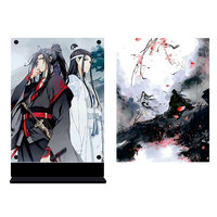 Lampe à Led pour Peinture Mo Dao Zu Shi Anime Veilleuse pour Chambre Adolescente Décoration Veilleuse Lampes de Bureau Led Rétro-Éclairé Poster