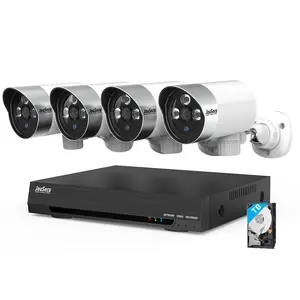 Poe Ip 보안 카메라 시스템 8MP Poe Ip 보안 카메라 시스템 5MP IP 카메라 H.265 높은 압축 비율 Hd Nvr 키트