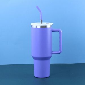 40oz Travel <b>Car</b> H3.0 Handle Tumbler Vacuum <b>Mug</b> Lid Straw Non-Slip Base OEM ODM Custom Brand - Product Image 1