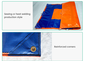 Couverture de camion durable, anti-poussière, de taille personnalisée, installation rapide, bâche robuste, bâche de <span class=keywords><strong>remorque</strong></span> en PE - Product Image 5