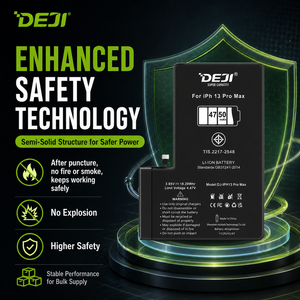 <span class=keywords><strong>Batterie</strong></span> semi-solide DEJI OEM ODM pour <span class=keywords><strong>iPhone</strong></span> 13 Pro Max, logo personnalisé, marque privée, fournisseur en gros - Product Image 3