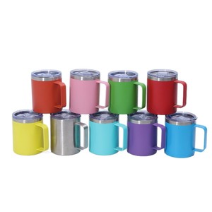 12oz Stainless Steel <b>Mug</b> <b>Double</b> <b>Wall</b> Vacuum Insulated Coffee Cup For Home Office Travel Purple - Product Image 2